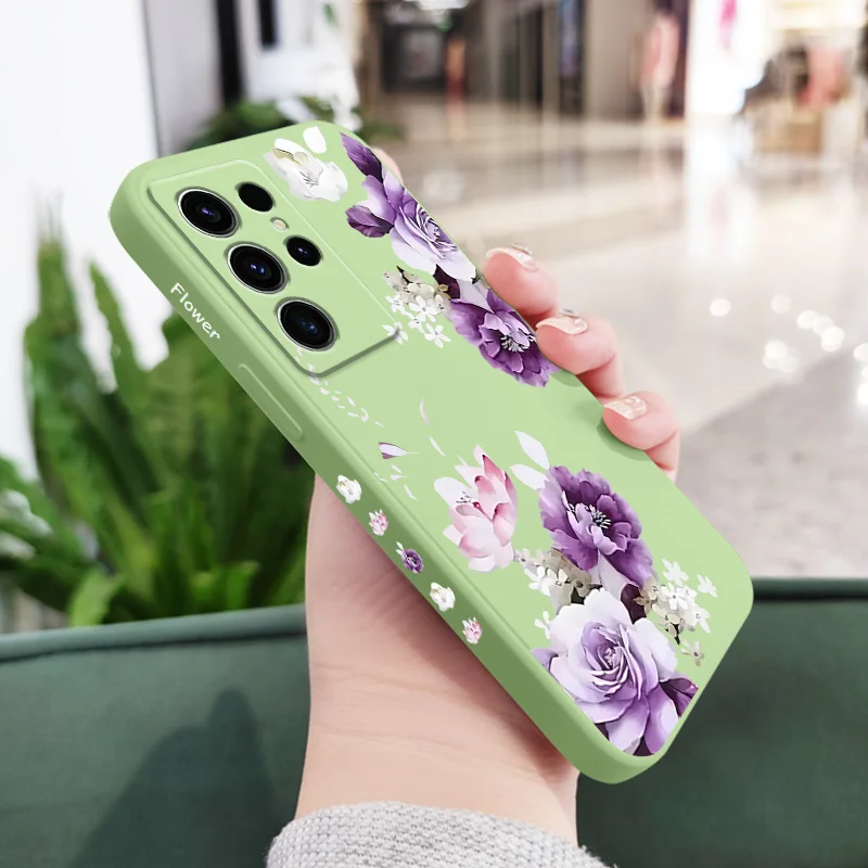 Elegant Peony Floral Phone Case Cover