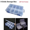 20*13.5*4.5cm Adjustable 8 Grids Compartment Plastic Holder Case Organizer Storage Box Screw  Large Capacity Storage Box Tool 3