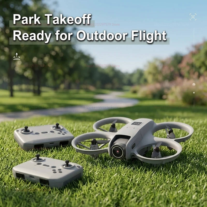 Drone de Poche GT3 8K HD WiFi – Quadricoptère Selfie avec Caméra Double et Évitement d'Obstacles filmant une personne souriante