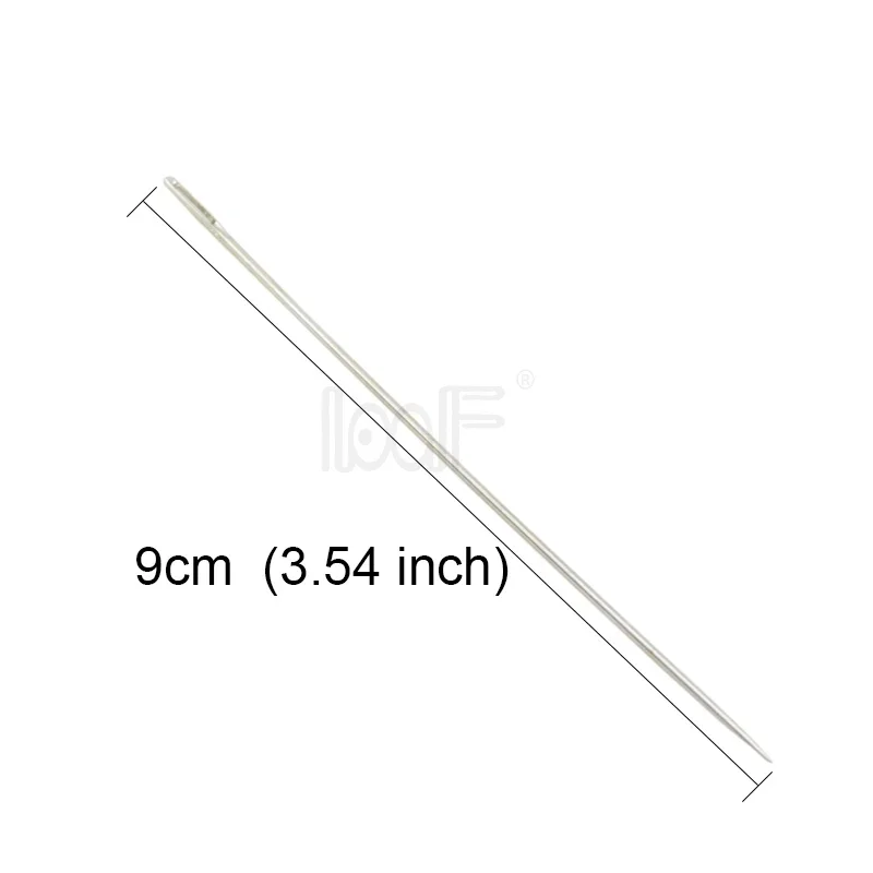 Hair Extensions Tool LOOF 9cm BIG I TYPE Needles 12pcs Sewing Needles Tools For Weaving Clips In Hair Extenisons