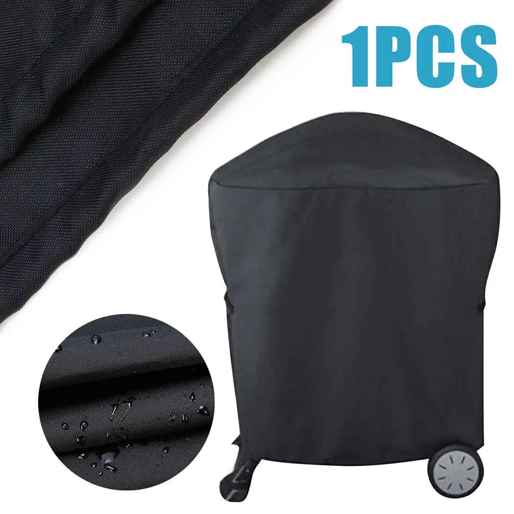 BBQ Grill Cover Dust Cover Barbecue Gas Grill Waterproof For Q1000 Q2000 Series Gas Patio Outdoor Barbecue Tool Accessory grill cover