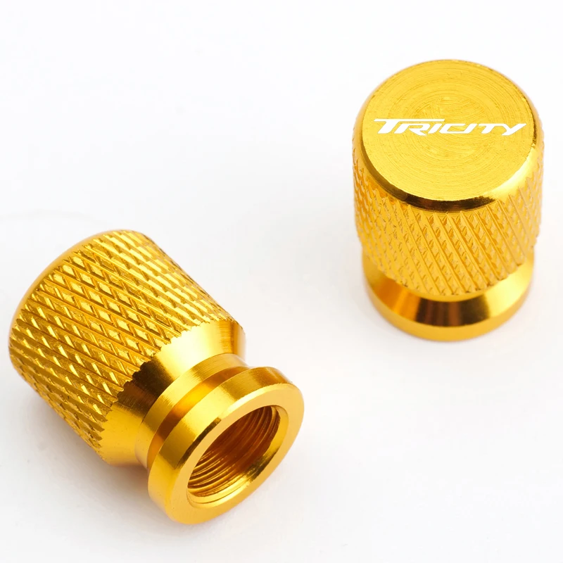 Premium CNC Aluminum Motorcycle Tire Valve Caps - Airtight & Dustproof Cover