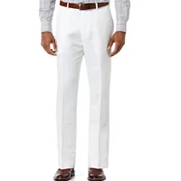 White Suit Pant Solid Color Trousers Straight Bottoms Men'S Formal Elegant Social Dress Pants New Business Casual Pantalones 1