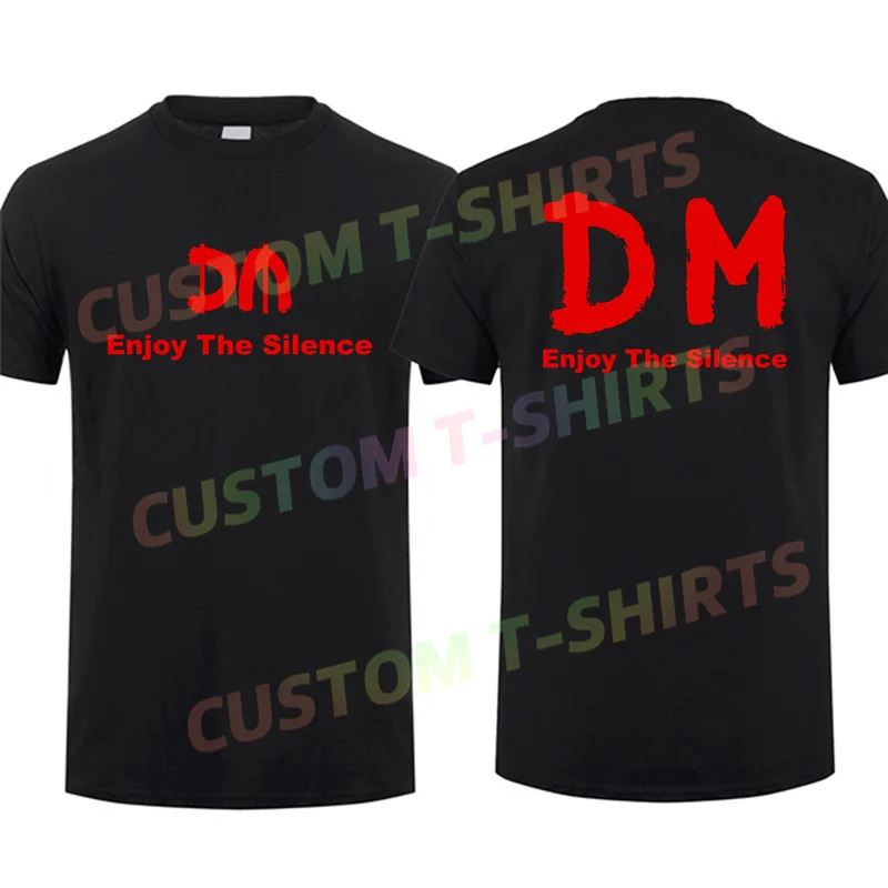

2024 Men T Shirt Casual Electronic Music Addict of Depeche Classic Mode T-shirt Graphic Summer Short Sleeves 100% Cotton S-3XL