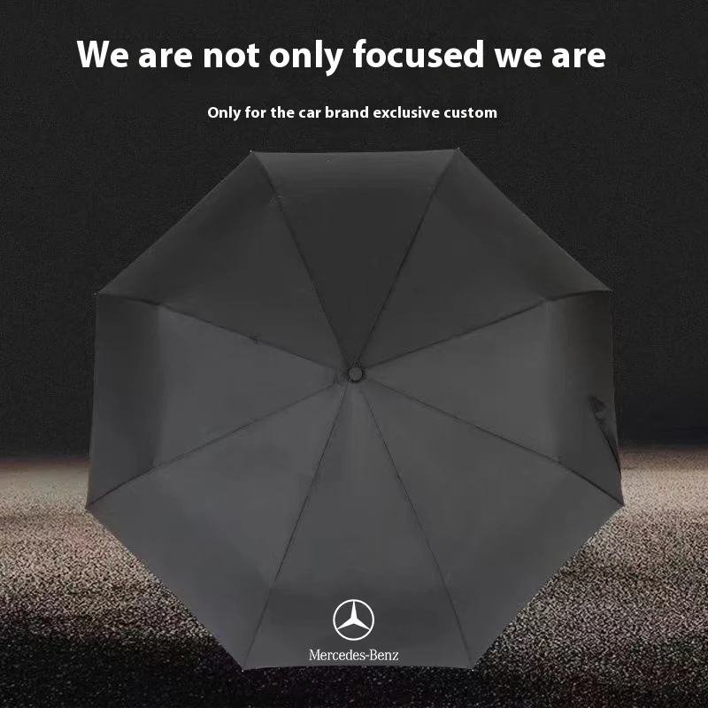 Car Automatic Folding Windproof Sunshade Umbrella For Mercedes Benz A C E V S Class GLA GLC GLK GLS CLA CLS ML SL SLK Sprinter Vito car windshield sunshade