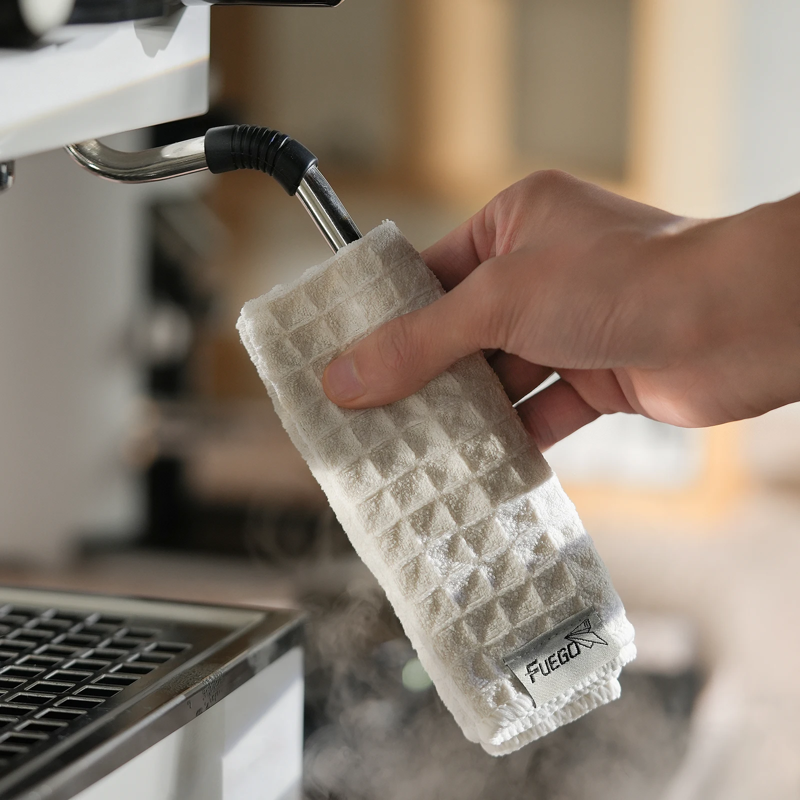 Barista Micro Reinigungs tücher Super saugfähige Mikro faser Reinigungs tuch Handtücher Set schicke Küche Home Kaffee Zubehör