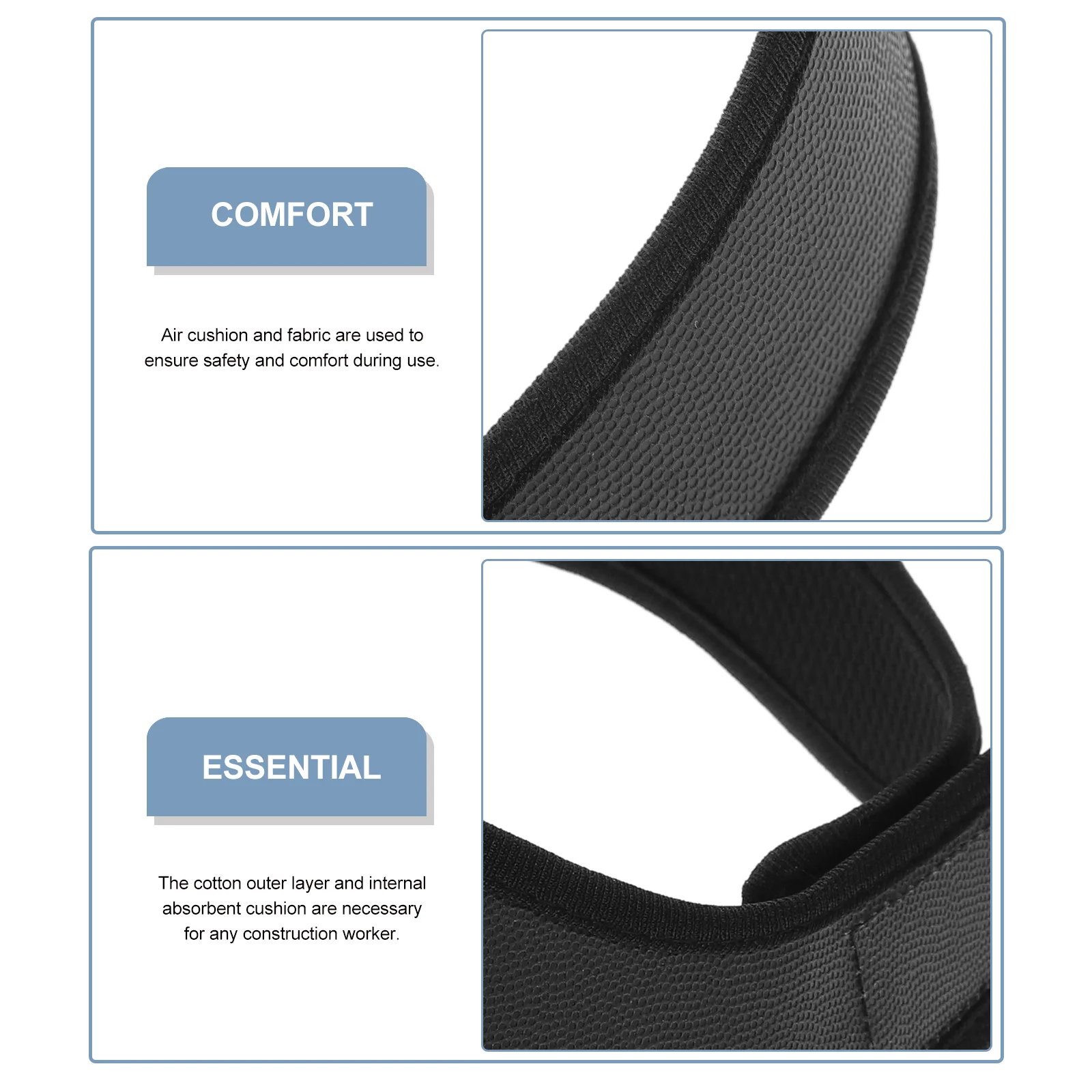 3 Pcs Headband Hard Hat Bike for Men Hats Caps Sweat Protector Supplies Liner Breathable Man