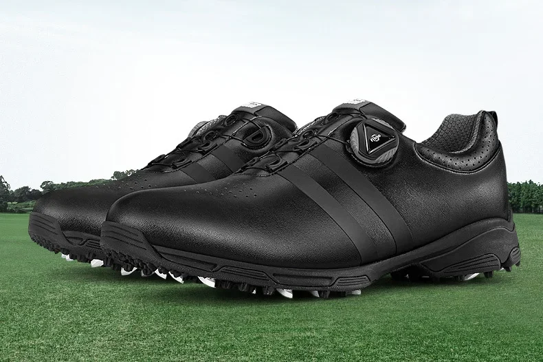 Description Picture 3 of itemPGM Waterproof Sneakers Mens Golf Shoes Breathable Fitness Training Golf Shoe Man Non-Slip Rotating Buckle Golf Trainers XZ186