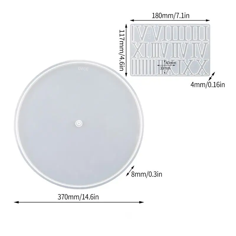 Large-Round-Clock-Silicone-Molds-For-Epoxy-Resin-DIY-Crystal-Resina ...