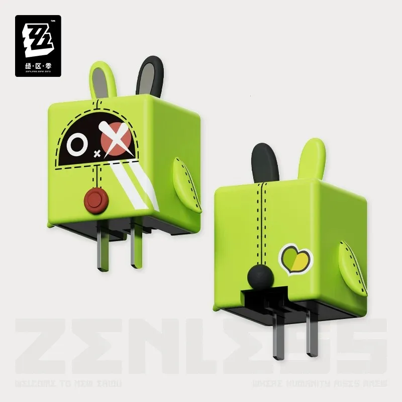 [] miHoYo Zenless Zone Zero 35W Bangboo 충전 헤드 TypeC 인터페이스 실리콘 충전 케이스 애니메이션 소품 코스프레 선물
