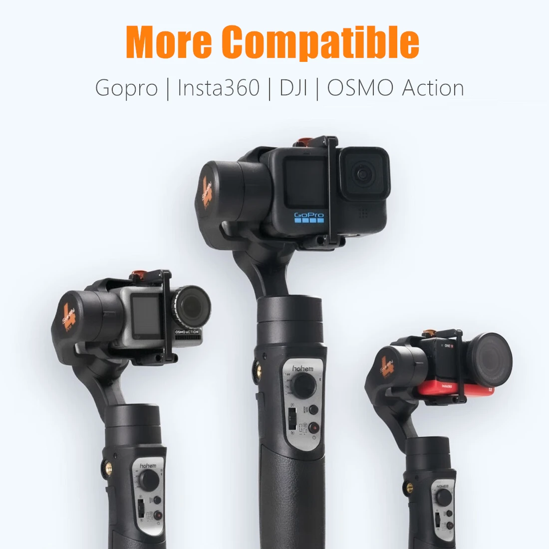 

iSteady Pro 4 3-Axis Gimbal Action Camera Handheld Stabilizer Anti-Shake Wireless Control for GoPro Hero 10 OSMO Insta360