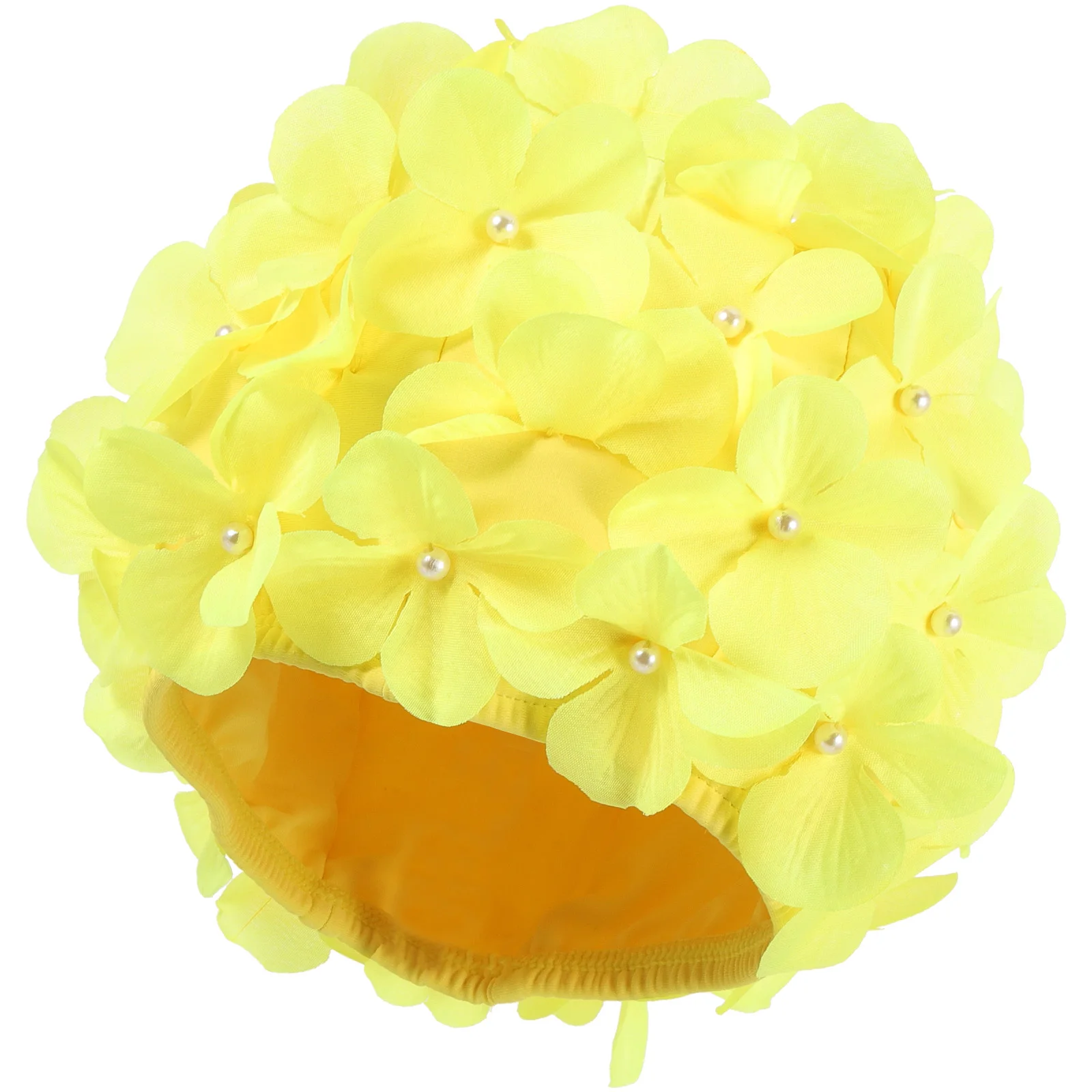 

Girl Swimming Hat Swimming Cap Floral Swim Cap Reusable Swimming Cap Bathing Hat for Women