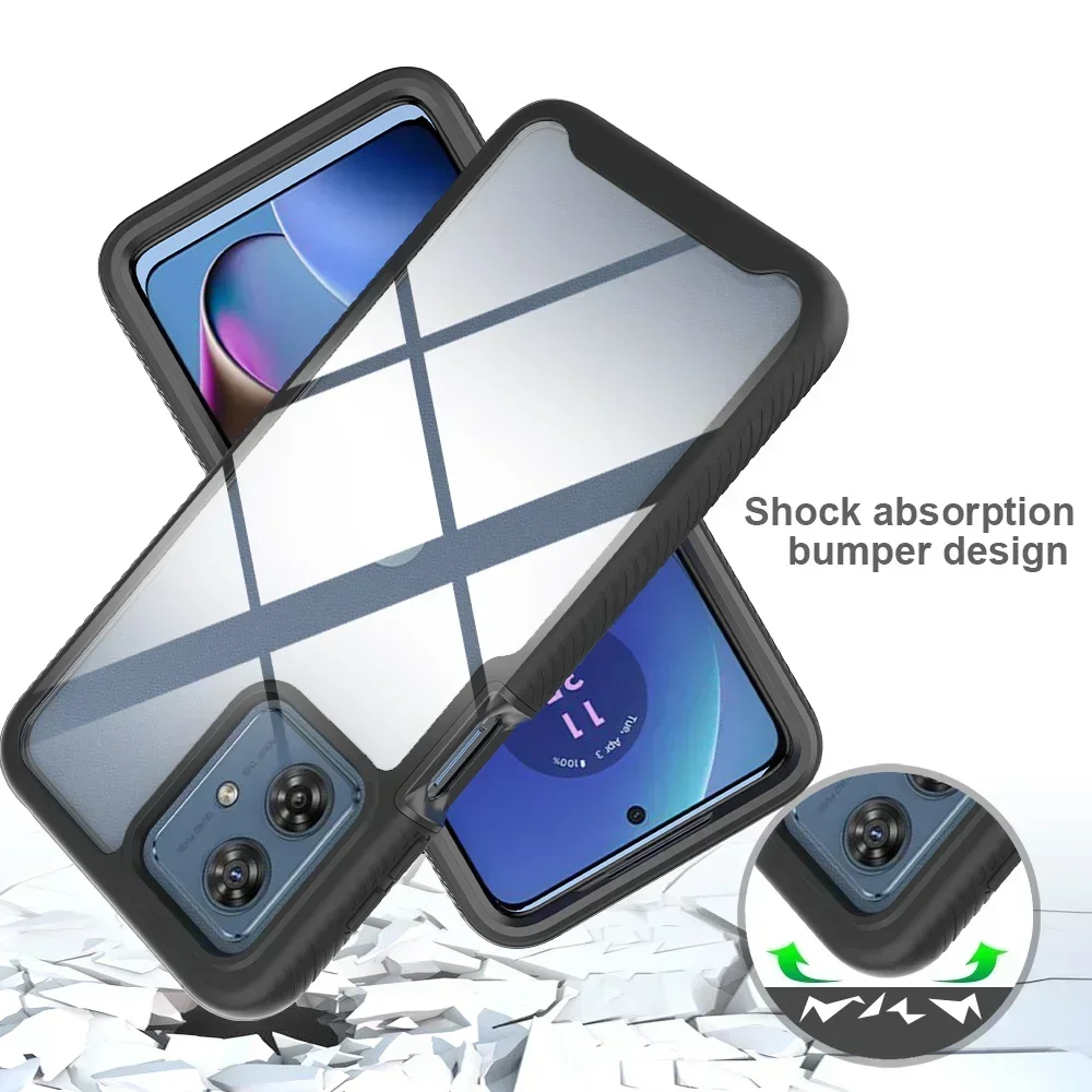 Ultra Clear Crystal Case Back Cover for Motorola Moto G Series Phones