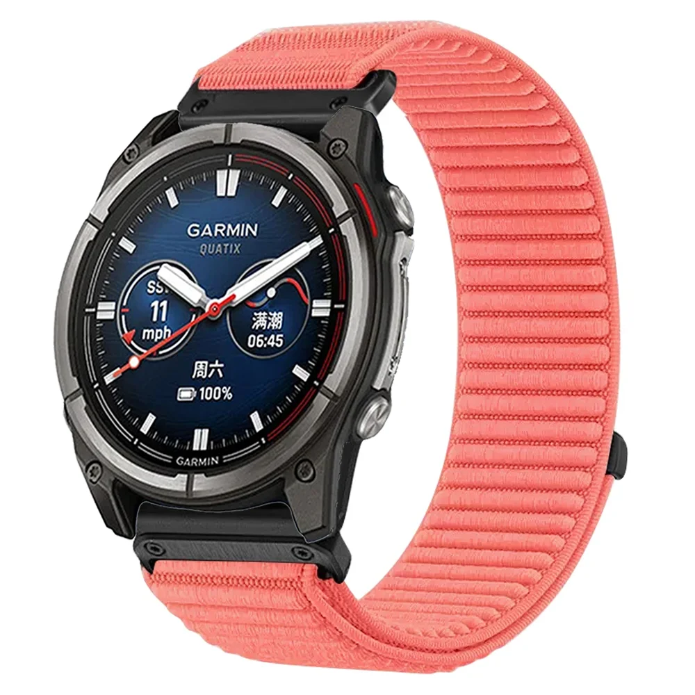 Quick Fit Multi-Size Nylon Watch Strap - Durable Adjustable Bracelet Band