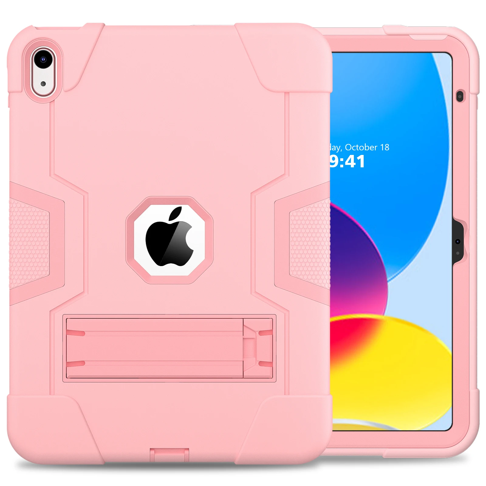 Durable Shockproof iPad Case with Stand for Various Models and Sizes
