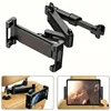 Telescopic Car Rear Pillow Phone Holder Tablet Rotating Holder Car Back Seat Stand Headrest Bracket Universal Mount Accessories 5