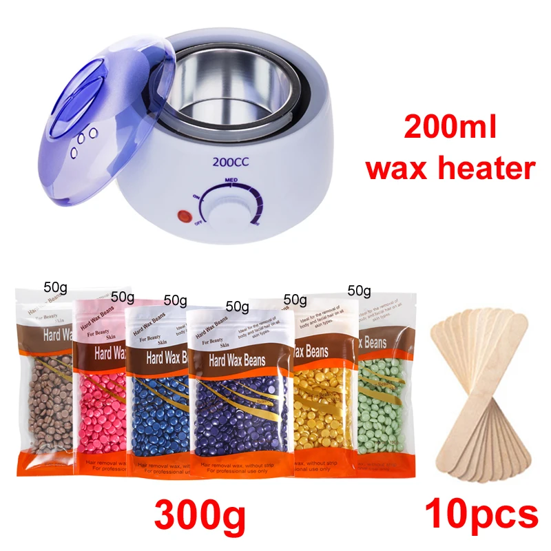 Electric Wax Heater Hot Wax Machine Paraffin Pot Warmer Hair Removal Wax-melt Machine Quick Heater Easy For Use Wax Melting Pot