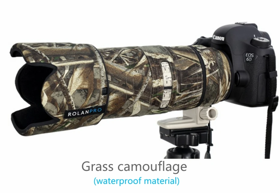 ROLANPRO カメラレンズコート迷彩キヤノン EF 70-200