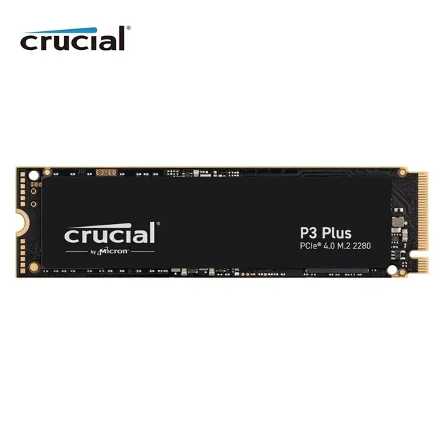 Crucial P3 Plus PCIe Gen4 3D NAND NVMe M.2 SSD, 최대 5000 MB/s, 2TB, 1TB, 500GB Crucial P3 Plus PCIe Gen4 3D NAND NVMe M.2 SSD, 최대 5000 MB/s, 2TB, 1TB, 500GB