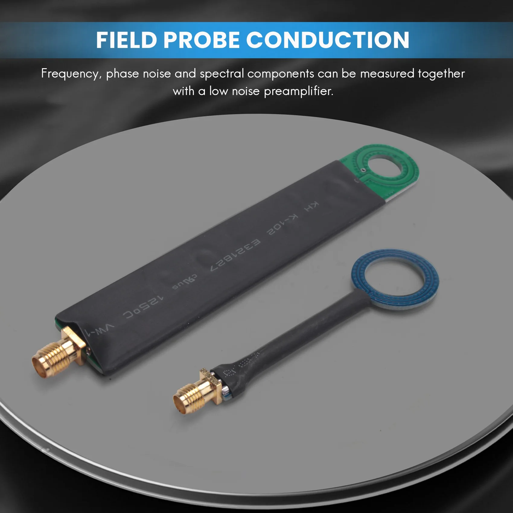 5PCS Magnetic Field Antenna,EMC EMI Near Field Probe Conduction and Radiation Correction Magnetic Probe