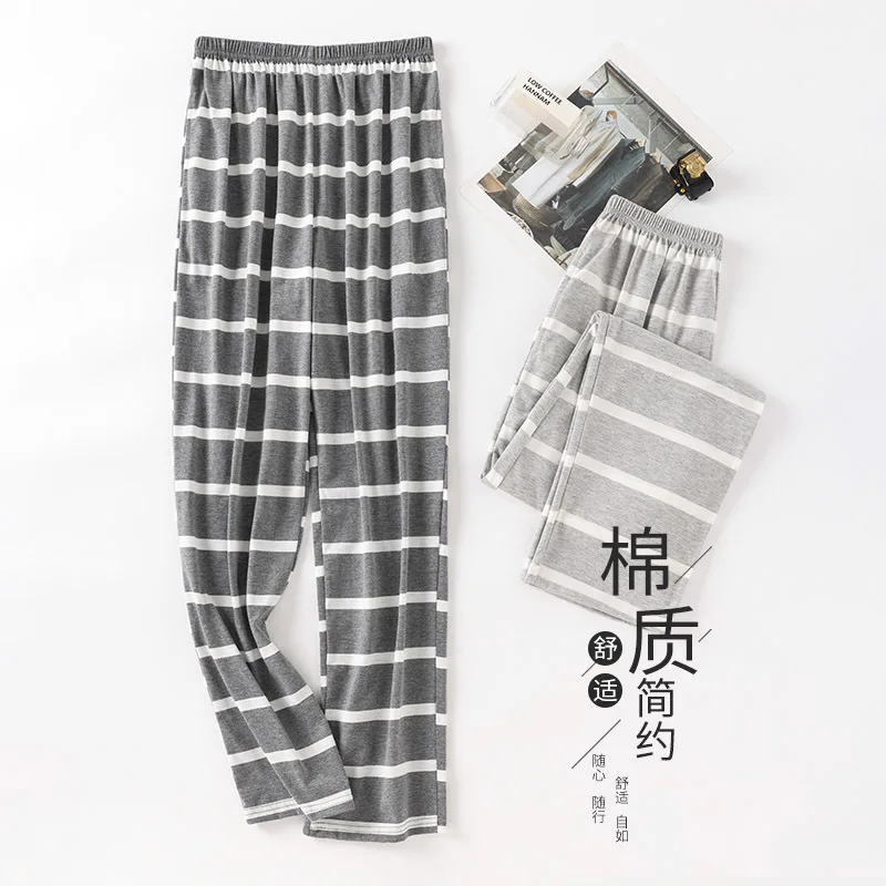 5XL 115KG Big Size Pajama Pants Casual Loose Plaid Sleeping Pants Man Autumn Winter Cotton Cozy Elastic Waist Pijama Trousers