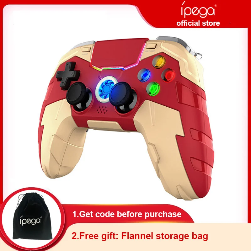 22new Ipega 40a Bluetooth Game Controller Touchpad Wireless Gamepad For Playstation 4 Ps4 Ps3 Mfi Games Ios Android Phone Pc Gamepads Aliexpress