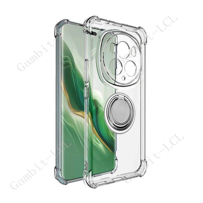 Luxury Back Ring Holder Bracket Phone Case - TPU Soft Cover