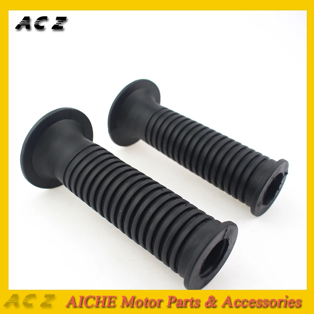 

ACZ Motorcycle Grips 7/8" 22mm Black Rubber Grip Handle Bar Grips Protector Handlebar Cover Universal For BMW F650GS Dirtbike