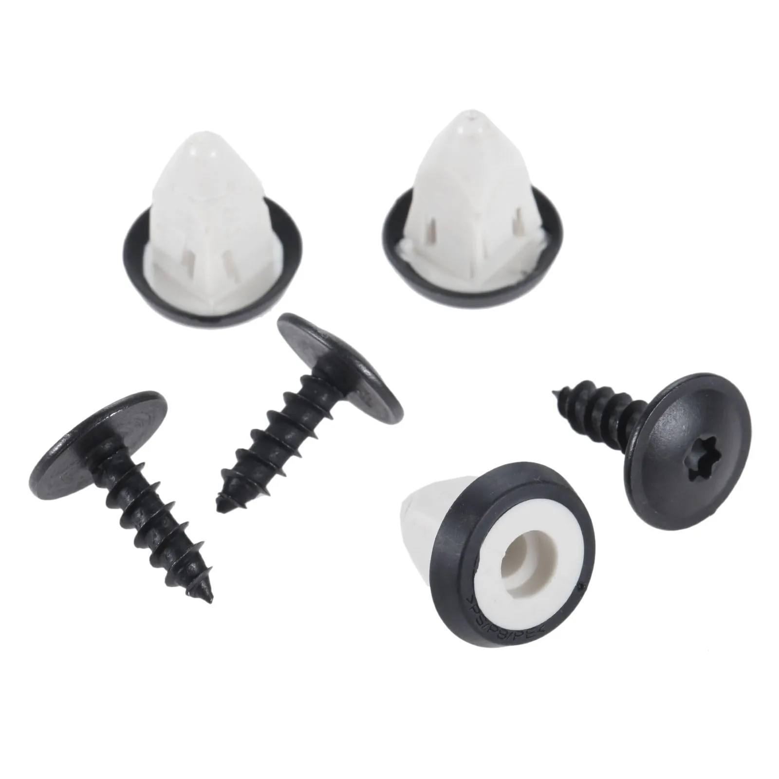 범퍼 스커트 Torx 나사 클립 및 나사 고정 클립, 상단 헤드 직경 14mm, 20 개