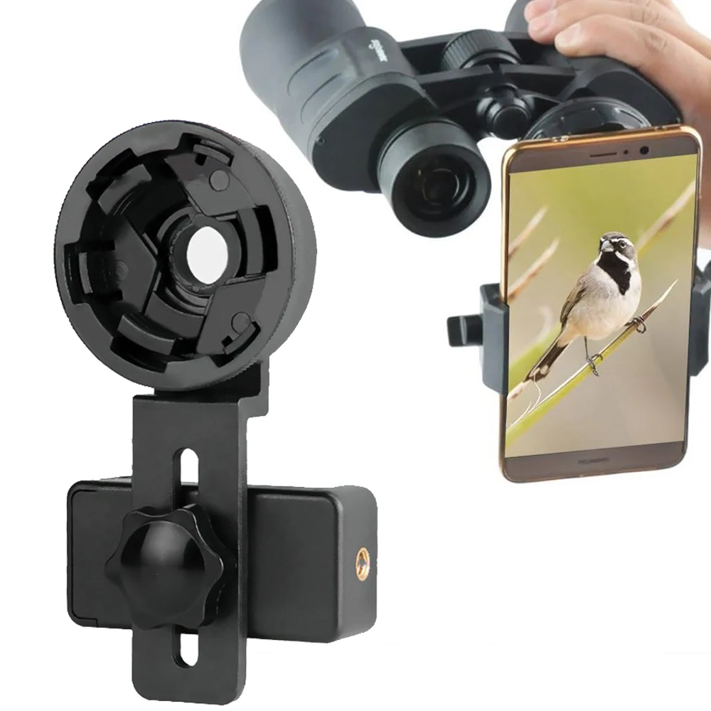 Spotting Scope Smartphone Camera Adapter Telescope Camera