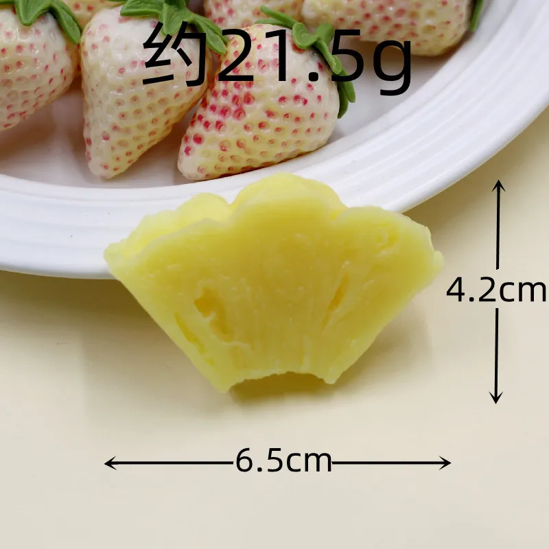 thumbnail image 2 of LABSERRON 6Pcs Artificial Peach Decoration Fruit Models Realistic Photo Prop Eva Foam Assorted Color 2 of 12