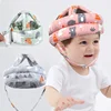 Infant Toddler Cartoon Mesh Safety Helmet Baby Kids Head Protection Hat for Walking Crawling Children Learns To Walk Bump Caps 1