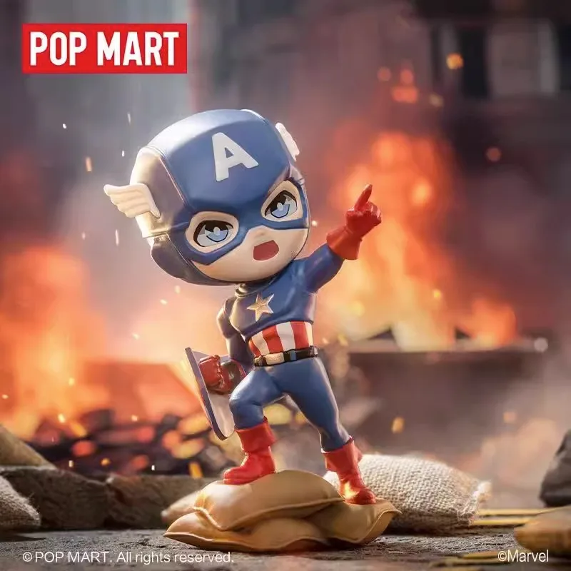 thumbnail image 1 of Popmart Marvel Blind Box The Infinity Saga Series Spider Man Mystery Box Anime Lucky Bag Cute Pvc Christmas Gift For Kids Toys, 1 of 5