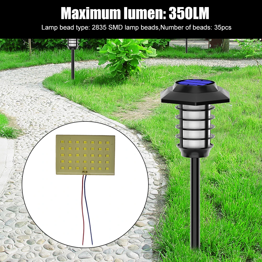5W Light Panel Board 2835 SMD 35 LED Light Circuit Board 3.2V/3.7V Lawn Light Board for Induction Lamp Electrical Supplies