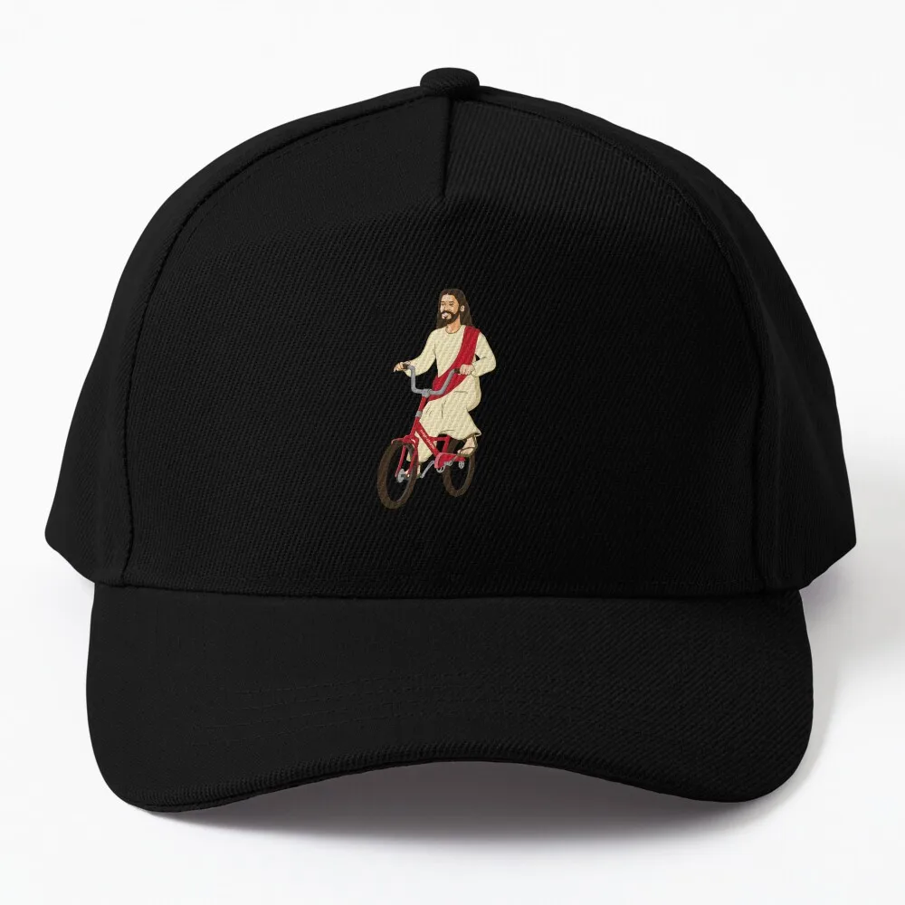 

Christ on a Bike - Funny Religious Lord Jesus Church Group Easter Gift Baseball Cap Dropshipping Rave Women Beach Fashion Men's