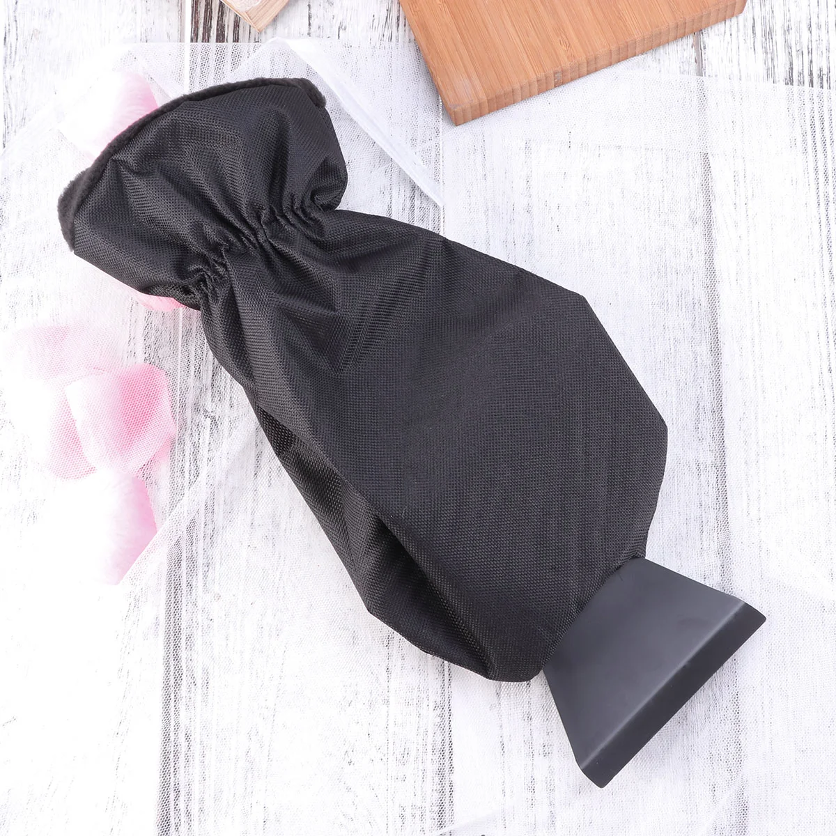 Handheld Warm Gloves Snow Shovel Ice Scraper Snow Brush Vehicle Shovel Car Scraper Winter Tool Auto Parts Accessories