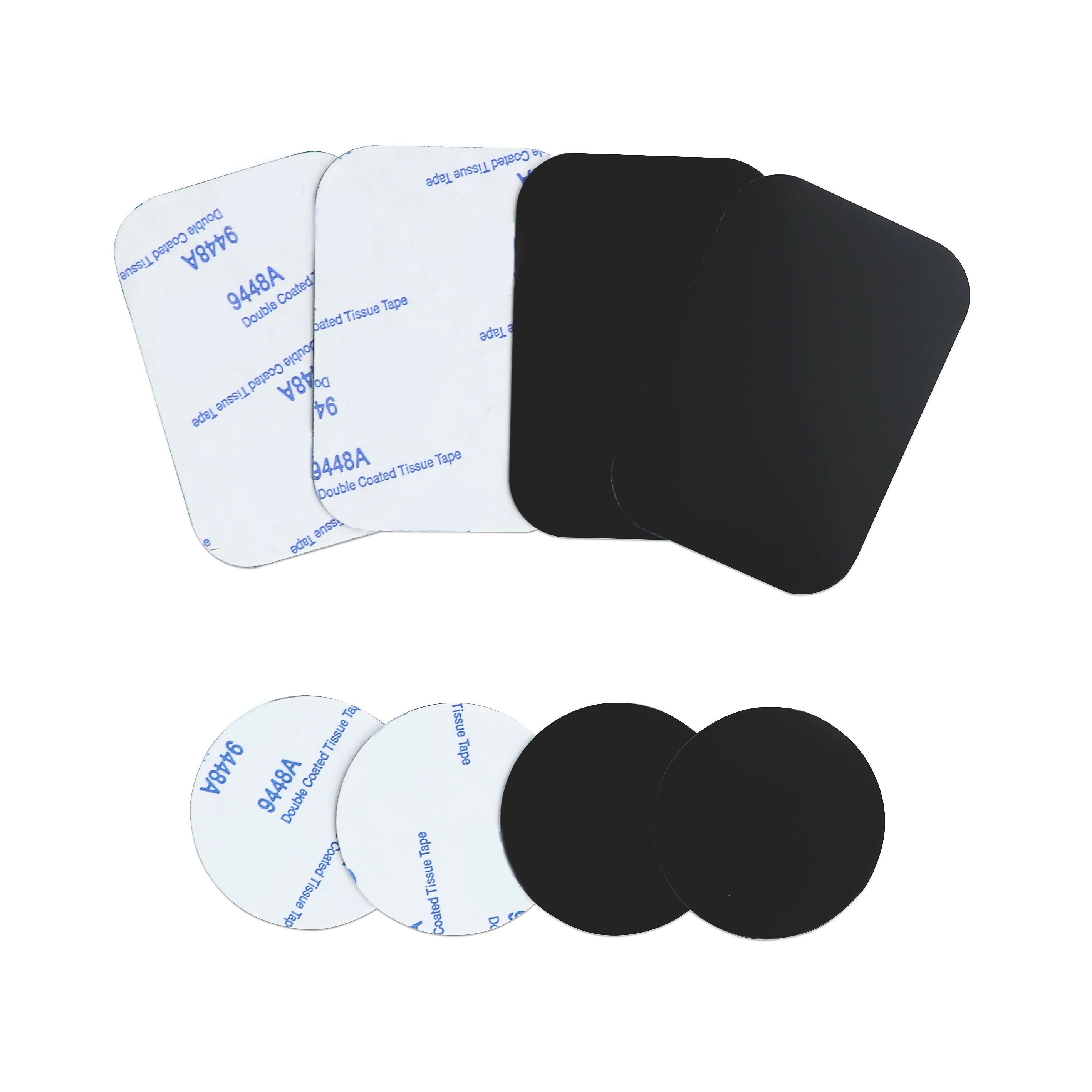 Magnetic Self-Adhesive Metal Plates for Phone and Tablet Mounting
