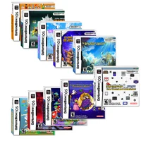 NDS Game Card 16717 in 1 US English 128G Cassetta 64 in1 208 500 NES Scheda Di Gioco Per DSTWO Mini 2/3DS XL 1