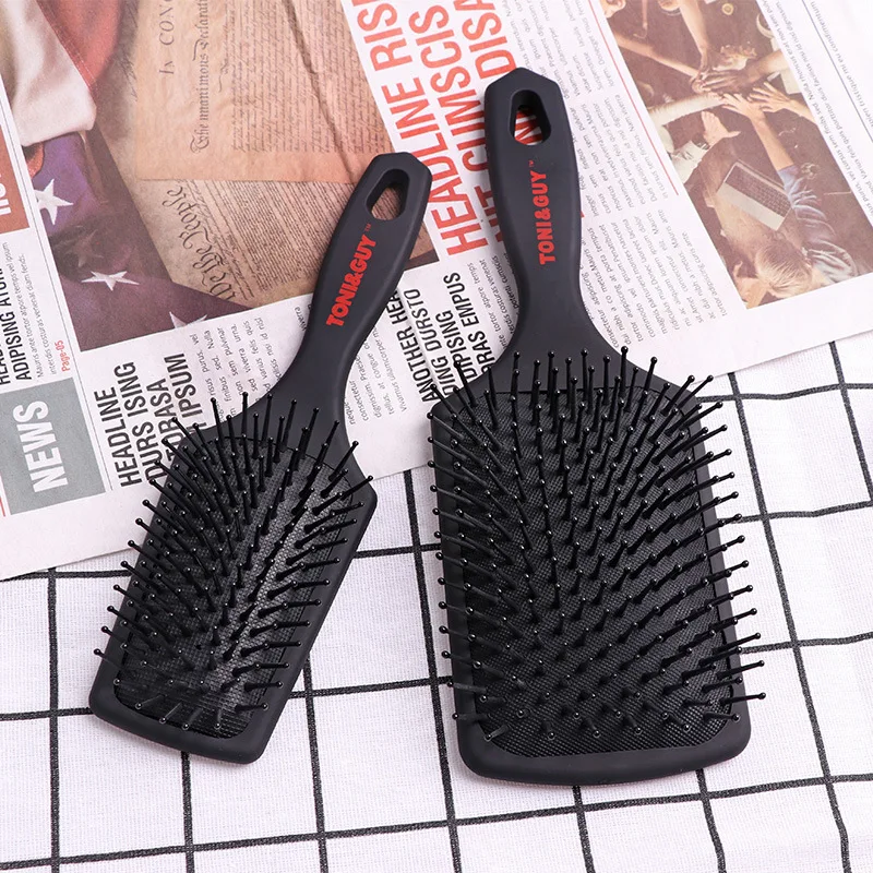 Spazzola professionale per capelli con cuscino d'aria, pettine antistatico per massaggio e acconciatura, strumento per lo styling dei capelli ricci fai-da-te per casa e salone - immagine 4