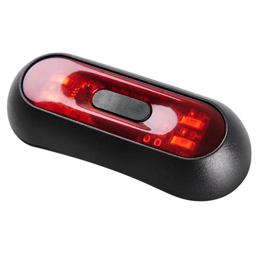 

Bike Taillight USB Rechargeable Motorcycle Helmet Taillamp Safety Signal Warning Lamp Waterproof LED Light Rear Lamp