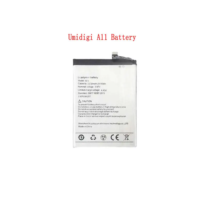 

AVY Battery for UMIDIGI A11 Rechargeable Li-polymer Batteries Android Mobile Phone Accessories