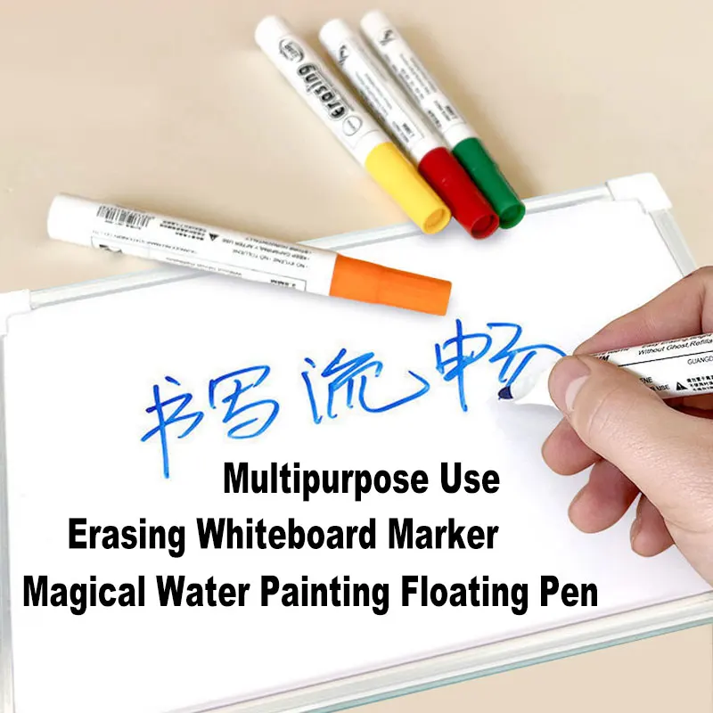 8/12 Colors Magical Water Painting Marker Pen DIY Drawing Floating Pen in  Water,Magic Doodle Whiteboard Pen,Art School Supplies - AliExpress