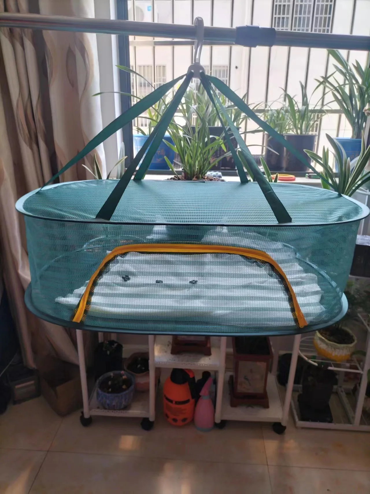 New Anti-mosquito Drying Net Pocket Clothes Drying Basket Drying Net Closed Zipper Drying Sweater Underwear Closed Style 6