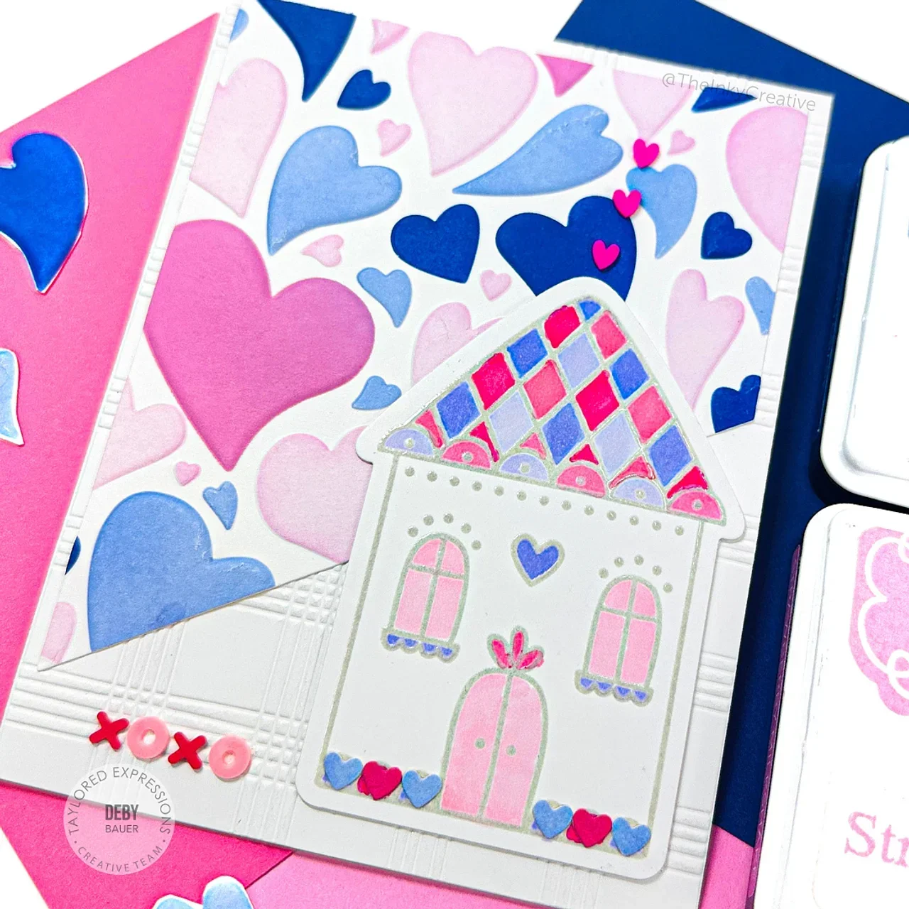 Valentine's Day Metal Cutting Love Is in the Air Dies and Clear Stamps Cut Die Mold Blade Knife Punch Scrapbook Paper Craft metal cutting die
