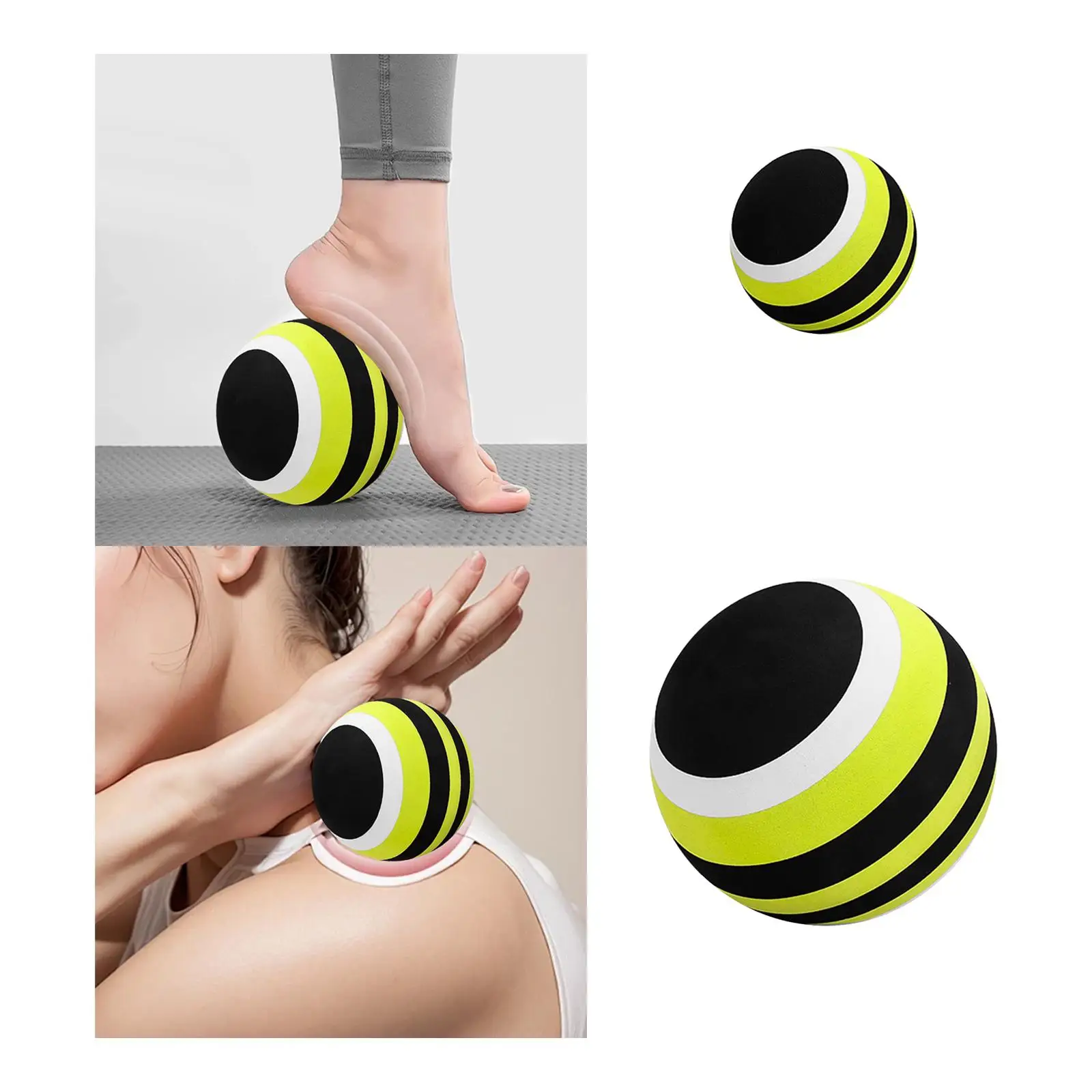 Massage Ball Supplies Multipurpose Fitness Equipment Compact Foot Massager EVA