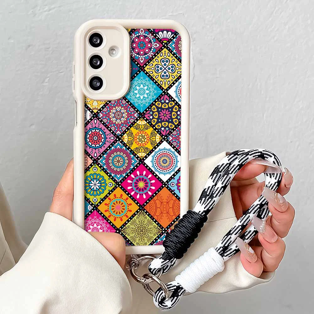 Vintage-Style Lanyard Phone Case