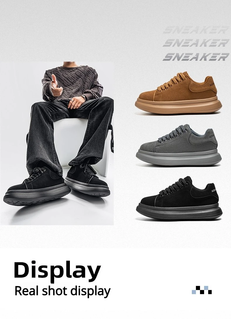 Leather Luxury Men Women Casual Board 2025 New Men's Sneakers Couple Outdoor Sports Shoes Tennis Shoes_vogvips.com