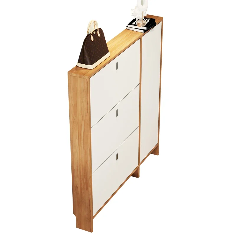 

Large Capacity Entrance Cabinet Tilting Economical Simple Modern Lobby Small Narrow shoe cabinets furniture