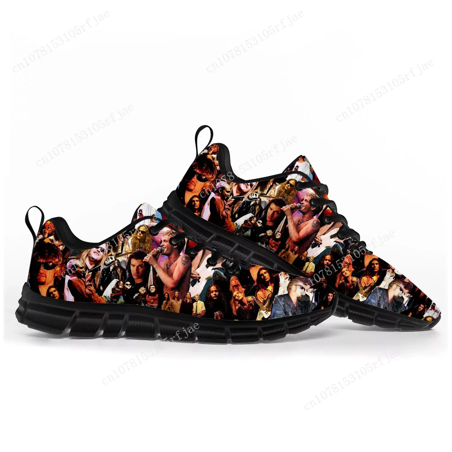 Alice In Chains Metal Rock Band Pop Sports Shoes Mens Womens Teenager Kids Children Sneakers Custom High Quality Couple Shoes