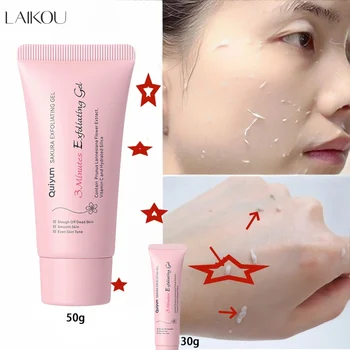LAIKOU Sakura Exfoliating Peeling Gel Facial Scrub Moisturizing Nourishing Repair Scrubs Face Cream Beauty Skin Care 1